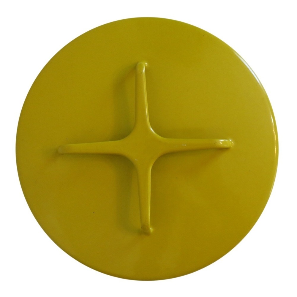Dansk‎ Kobenstyle Mustard Yellow Enamel Replacement Lid Jens Quistgaard